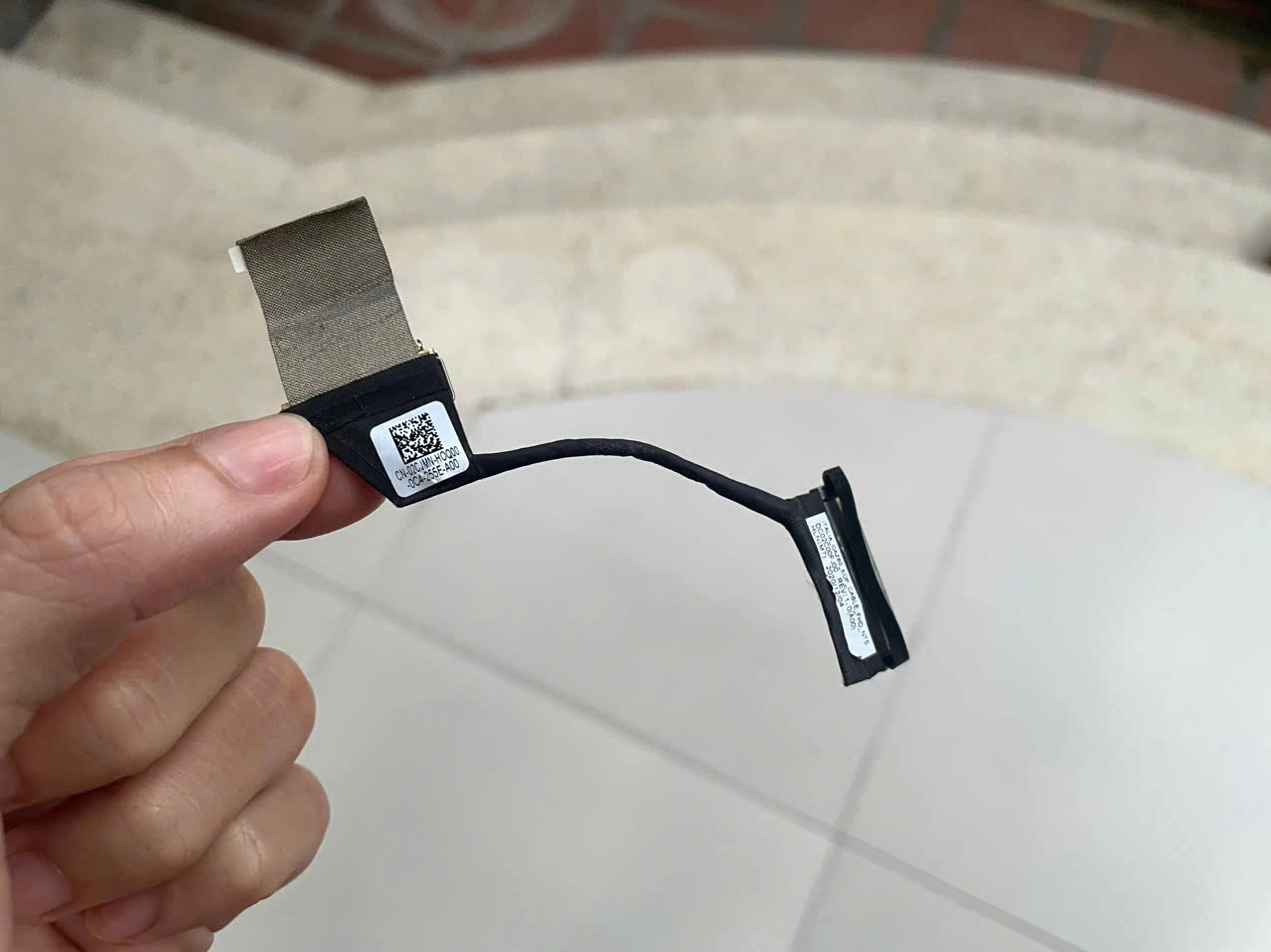 Cáp màn hình tháo máy Dell XPS 9370 9380 2CJMN